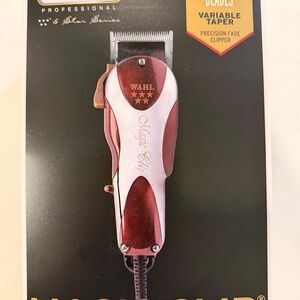 Wahl Magic Clip Hair Clipper - Red and White